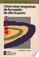 libro Cómo Crear Programas De Formación De Alto Impacto